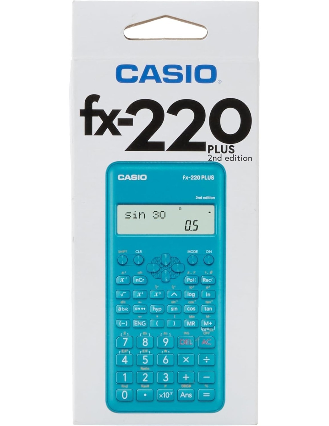 CALCOLATRICE SCIENTIFICA CASIO FX220 PLUS 2, 118 FUNZIONI