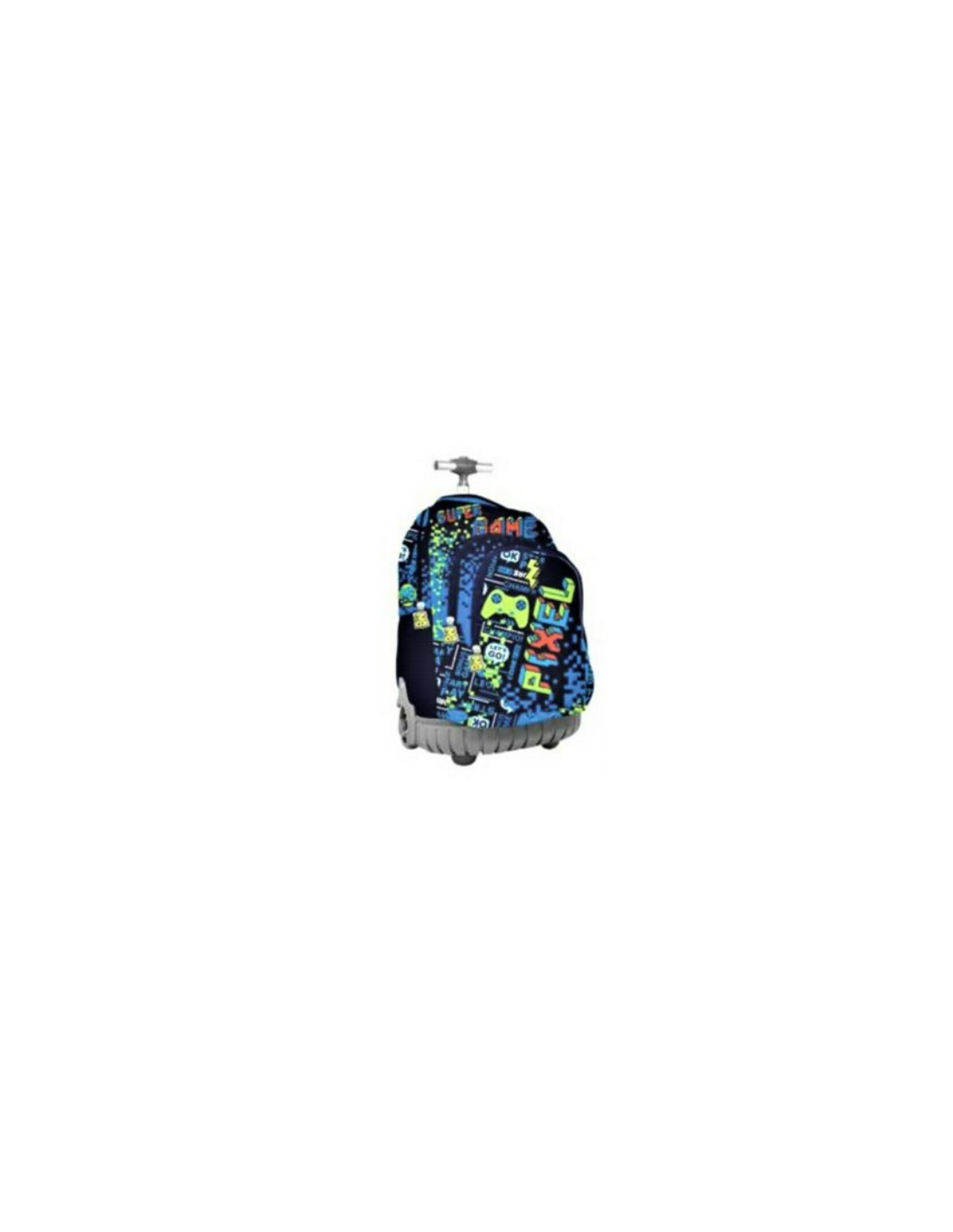 ZAINO TROLLEY BOY MATE ASSORTITO CON RUOTE, MANIGLIA ESTRAIBILE