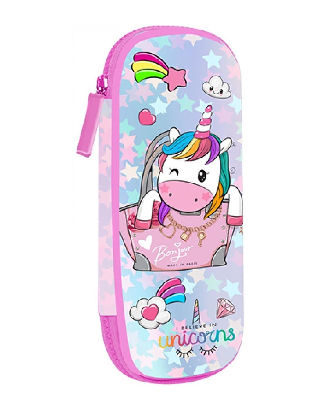 BAULETTO 1ZIP UNICORN ASSORTITO, VARI PERSONAGGI