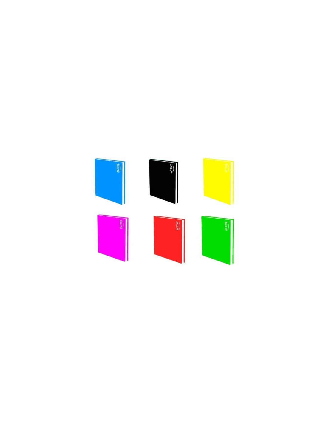 DIARIO ACTIVE COLOR ASSORTITO CM. 17X13, SCUOLA, RAGAZZI