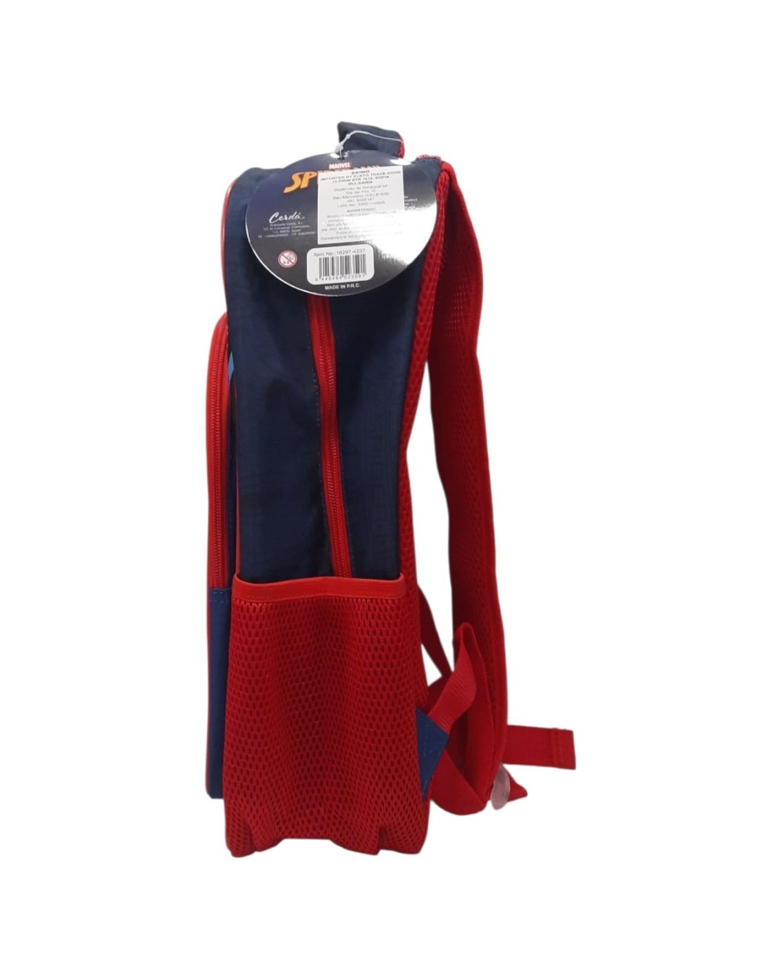 ZAINO SPIDERMAN TEEN CON TASCHE LATERALI