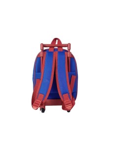 TROLLEY SPIDERMAN ASILO PREMIUM CON RUOTE E MANIGLIA REGOLABILE, PER BAMBINI
