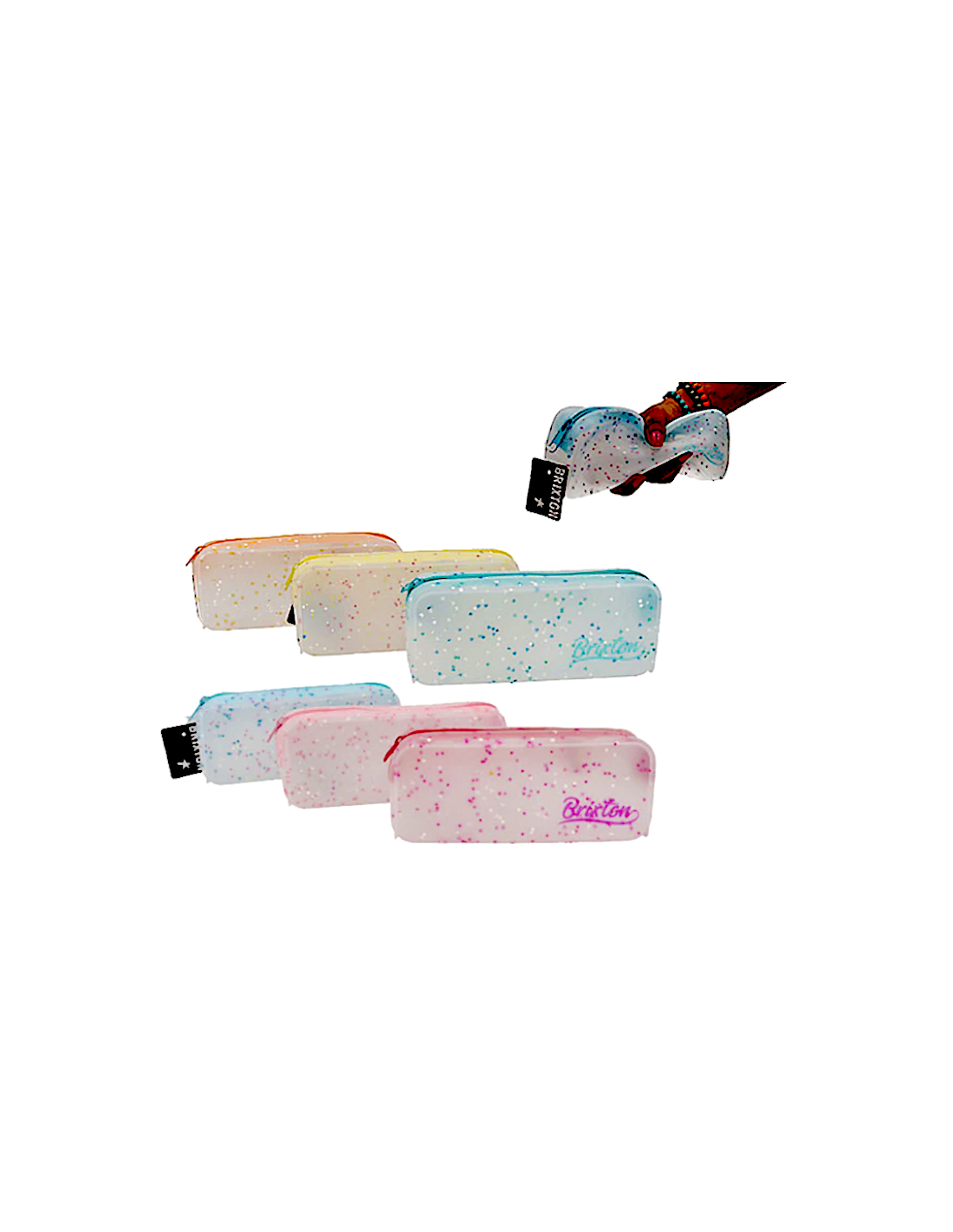 BAULETTO BRIXTON GLITTER SILICONE ASSORTITO