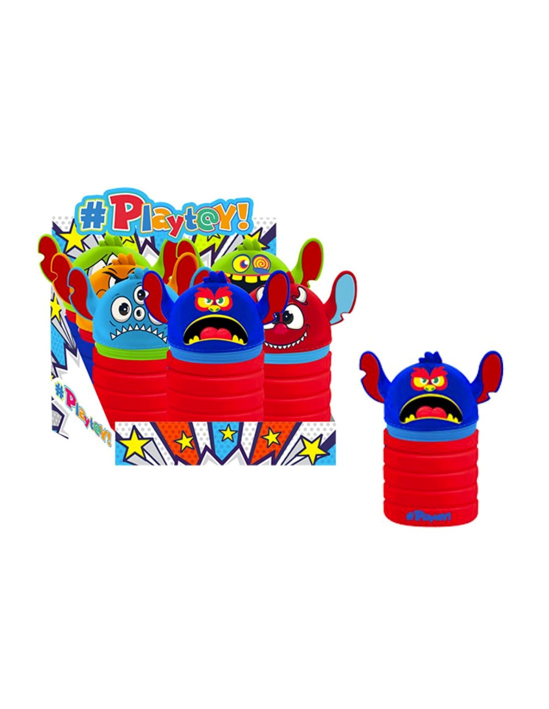 BAULETTO MONSTER PLAYTOY SILICONE ASSORTITO
