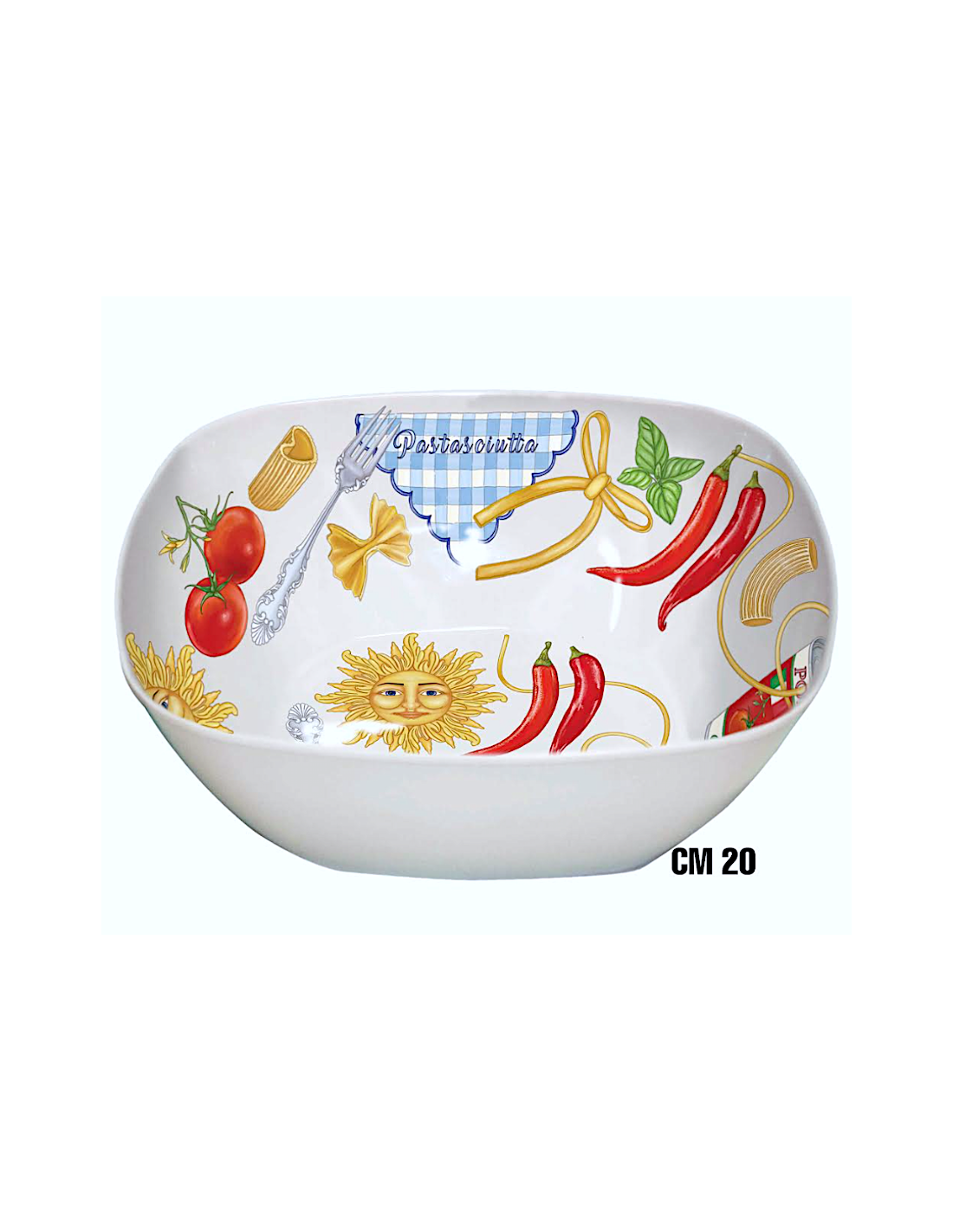 CHEF CIOTOLA QUADRA 20CM