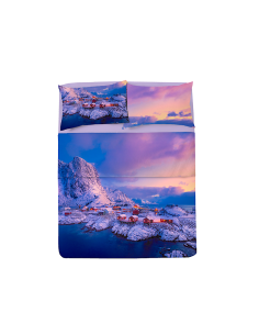 COMPLETO LETTO SINGOLO NORDIC COTONE