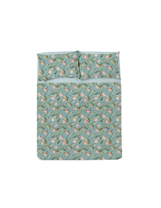 COMPLETTO LETTO MATRIMONIALE TROPICAL COTONE
