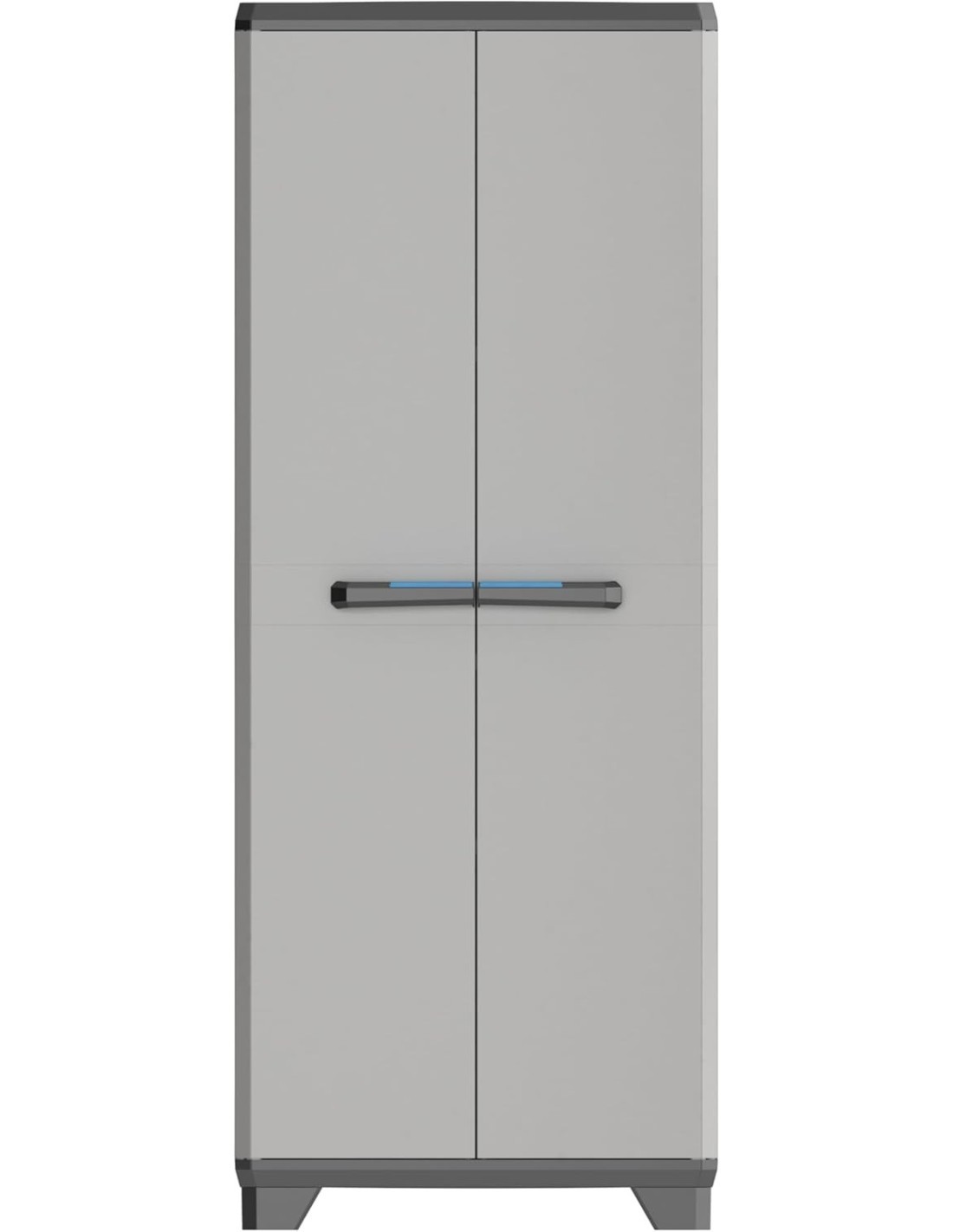 Armadio Multiuso Keter Linear High 3 Ripiani 68×39×173 cm – Resina Anti-intemperie