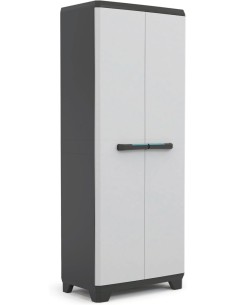 Armadio Multiuso Keter Linear High 3 Ripiani 68×39×173 cm – Resina Anti-intemperie