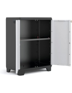 Armadio Keter Linear Low con 1 Ripiano Regolabile 68×39×90 cm – Resina Anti-Intemperie 2