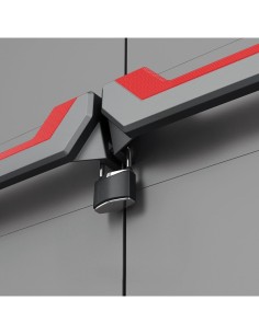 Armadio Alto Keter Stilo 3 Ripiani – 68x39x173 cm, in Resina, da Interno ed Esterno