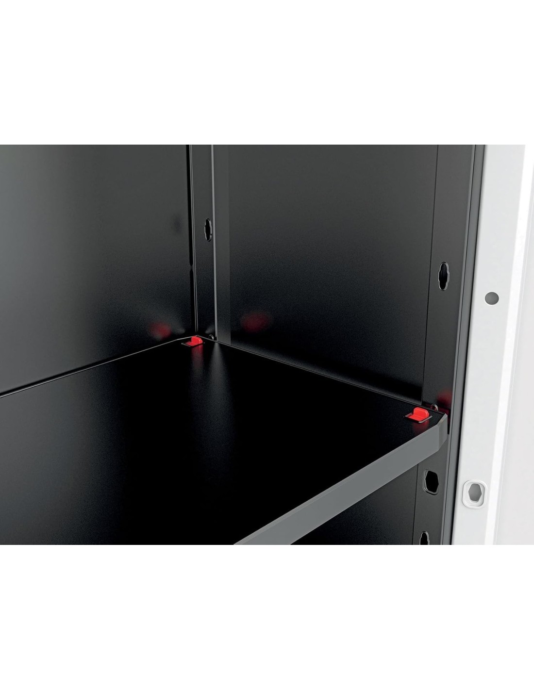 Armadio Alto Keter Stilo 3 Ripiani – 68x39x173 cm, in Resina, da Interno ed Esterno