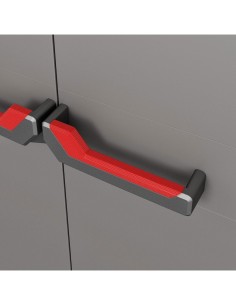 Armadio Alto Keter Stilo 3 Ripiani – 68x39x173 cm, in Resina, da Interno ed Esterno