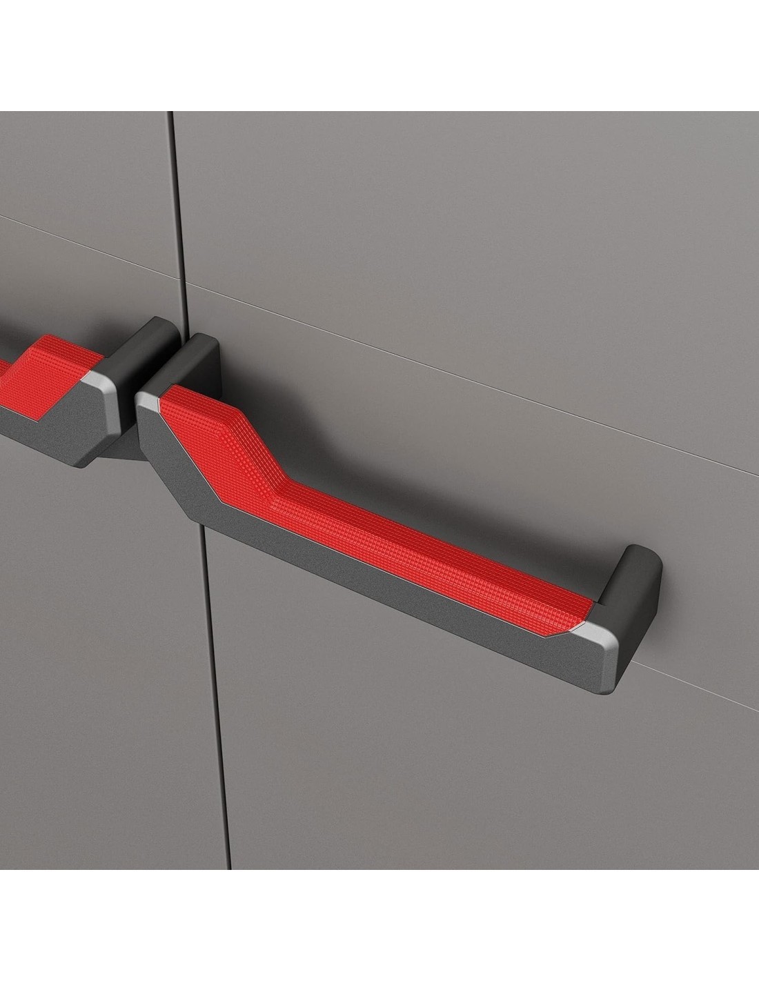 Armadio Alto Keter Stilo 3 Ripiani – 68x39x173 cm, in Resina, da Interno ed Esterno