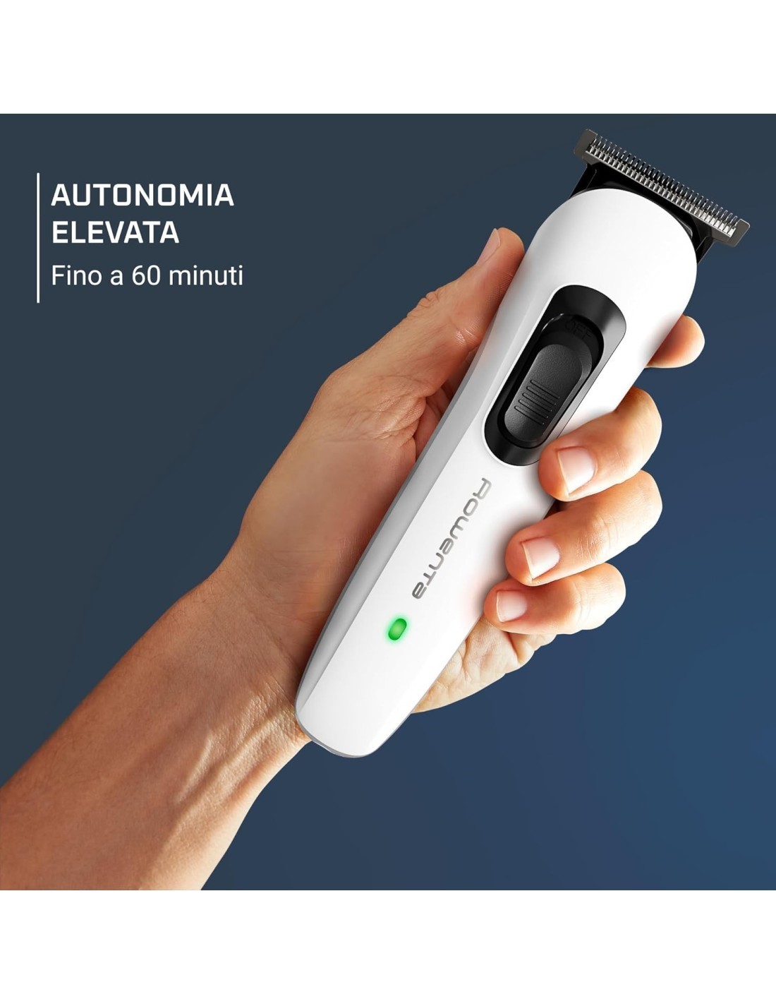 Rowenta Trim & Style 8 in 1 Regolabarba Multifunzione Uomo