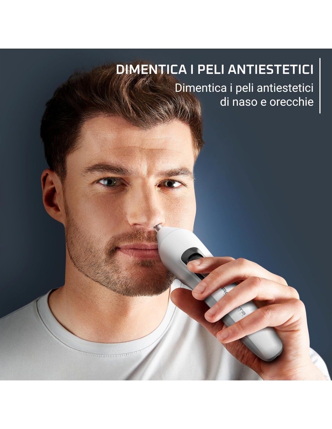 Rowenta Trim & Style 8 in 1 Regolabarba Multifunzione Uomo