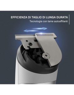Rowenta Trim & Style 8 in 1 Regolabarba Multifunzione Uomo