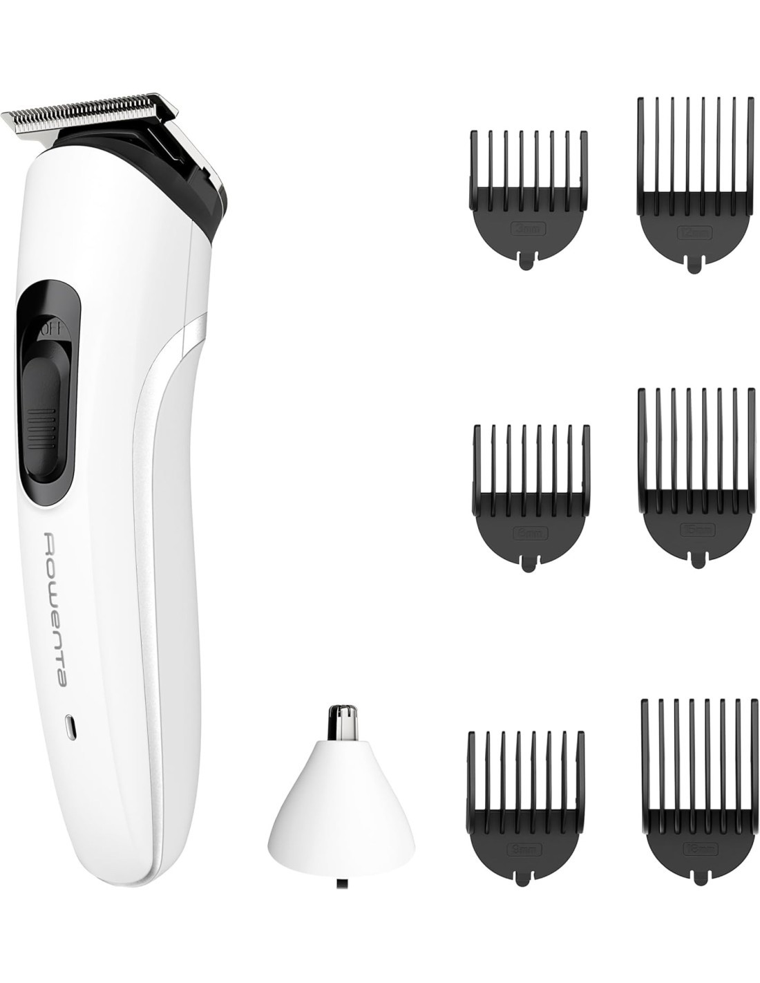 Rowenta Trim & Style 8 in 1 Regolabarba Multifunzione Uomo