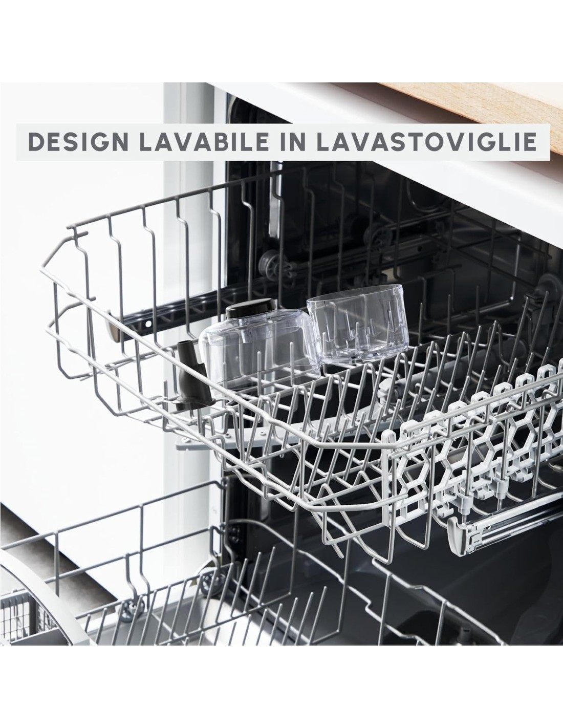 Moulinex La Moulinette Eco Respect DP7108 tritatutto 4-in-1 800W ciotola 500ml