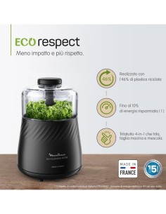 Moulinex La Moulinette Eco Respect DP7108 tritatutto 4-in-1 800W ciotola 500ml