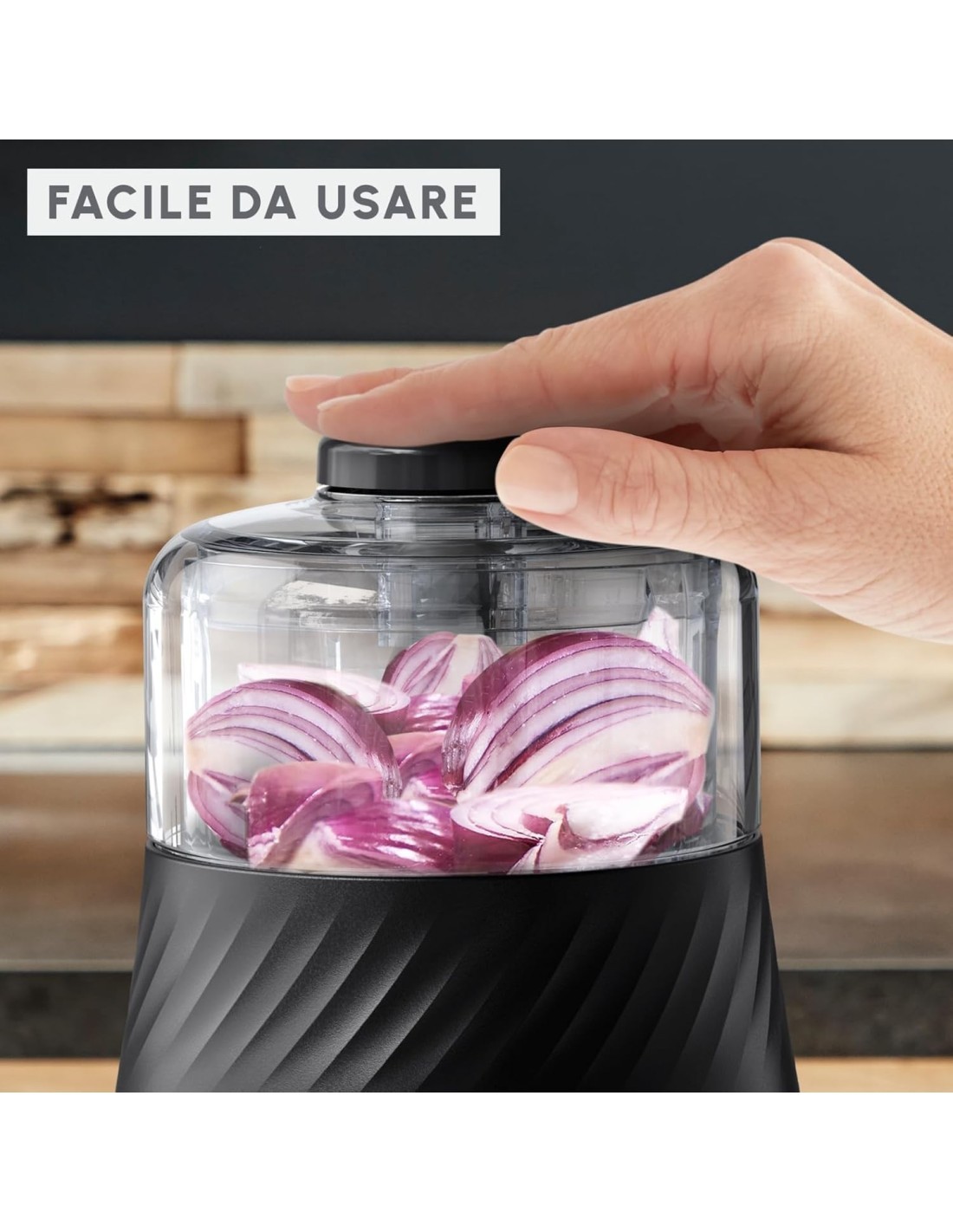 Moulinex La Moulinette Eco Respect DP7108 tritatutto 4-in-1 800W ciotola 500ml