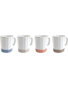 Set 4 Tazzine Caffè 80 ml Pedrini – 4 Colori Assortiti