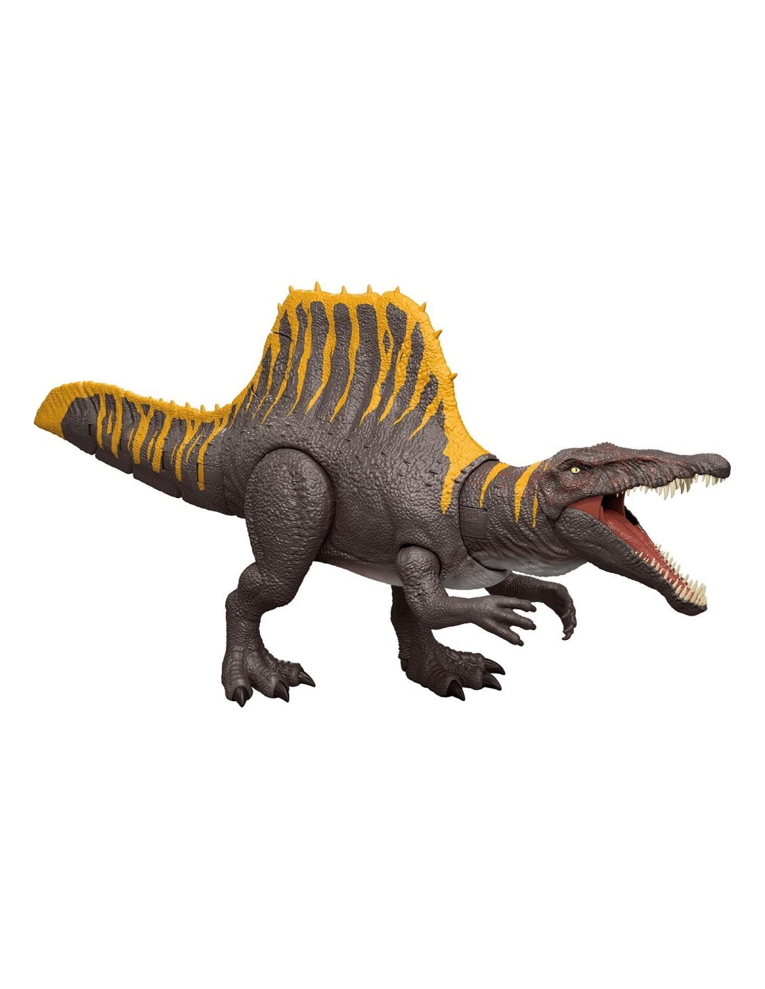 JURASSIC WORLD  SPINOSAURO ATTACCO FURIOSO  CON PINNA DORSALE E CODA MOBILI JGB56
