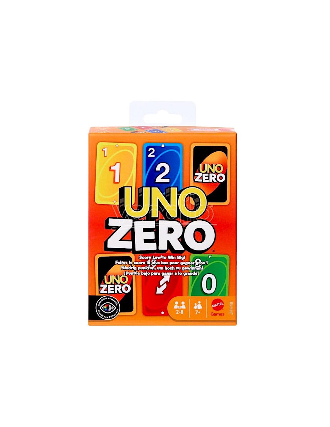 UNO Zero Card Game – Variante Strategica per 2‑8 Giocatori, Età 7+