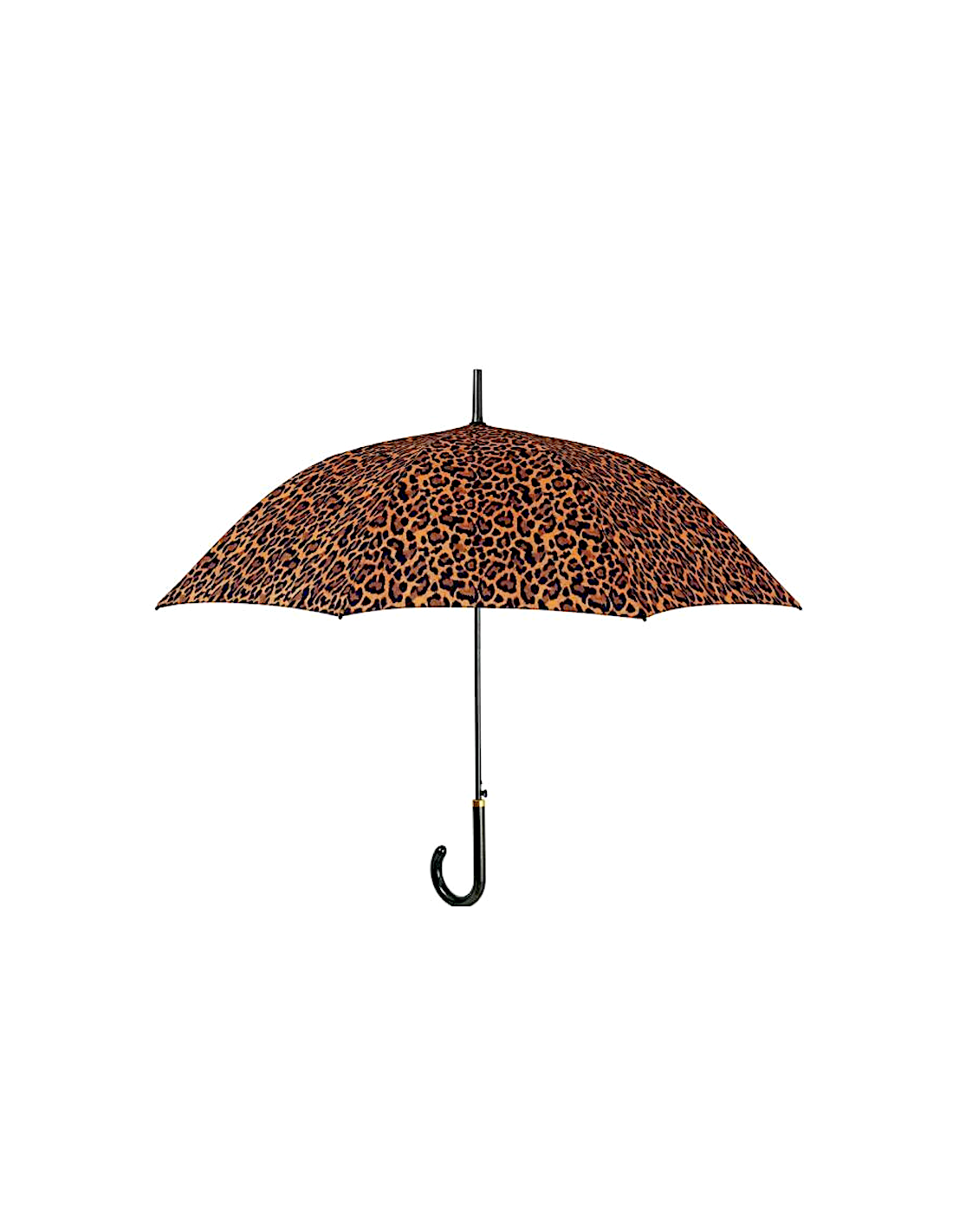 Ombrello Donna Automatico, 61cm, Leopardato, 8 Stecche, Elegante, Moda, Antivento