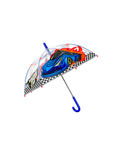 Ombrello Bambino Manuale 45 cm, 8 Stecche, Perletti Poe Racing