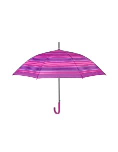 Ombrello donna, lungo, fantasia, automatico, New Basic, stecche 61 cm