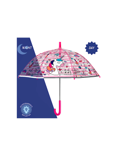 Ombrello Manuale 45 cm, Cupola Poe Unicorno, Bambino
