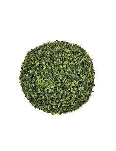 Sfera di bosso artificiale, verde, diametro 38 cm, polietilene PE, Ø 38 x H. 38 cm, 0.71 Kg