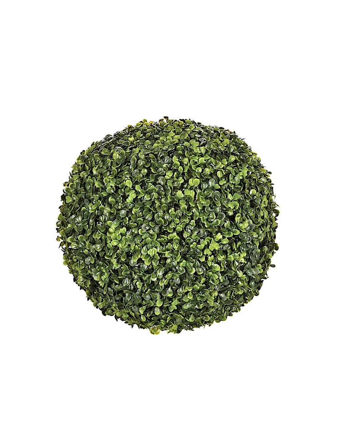 Sfera di bosso artificiale, verde, diametro 38 cm, polietilene PE, Ø 38 x H. 38 cm, 0.71 Kg