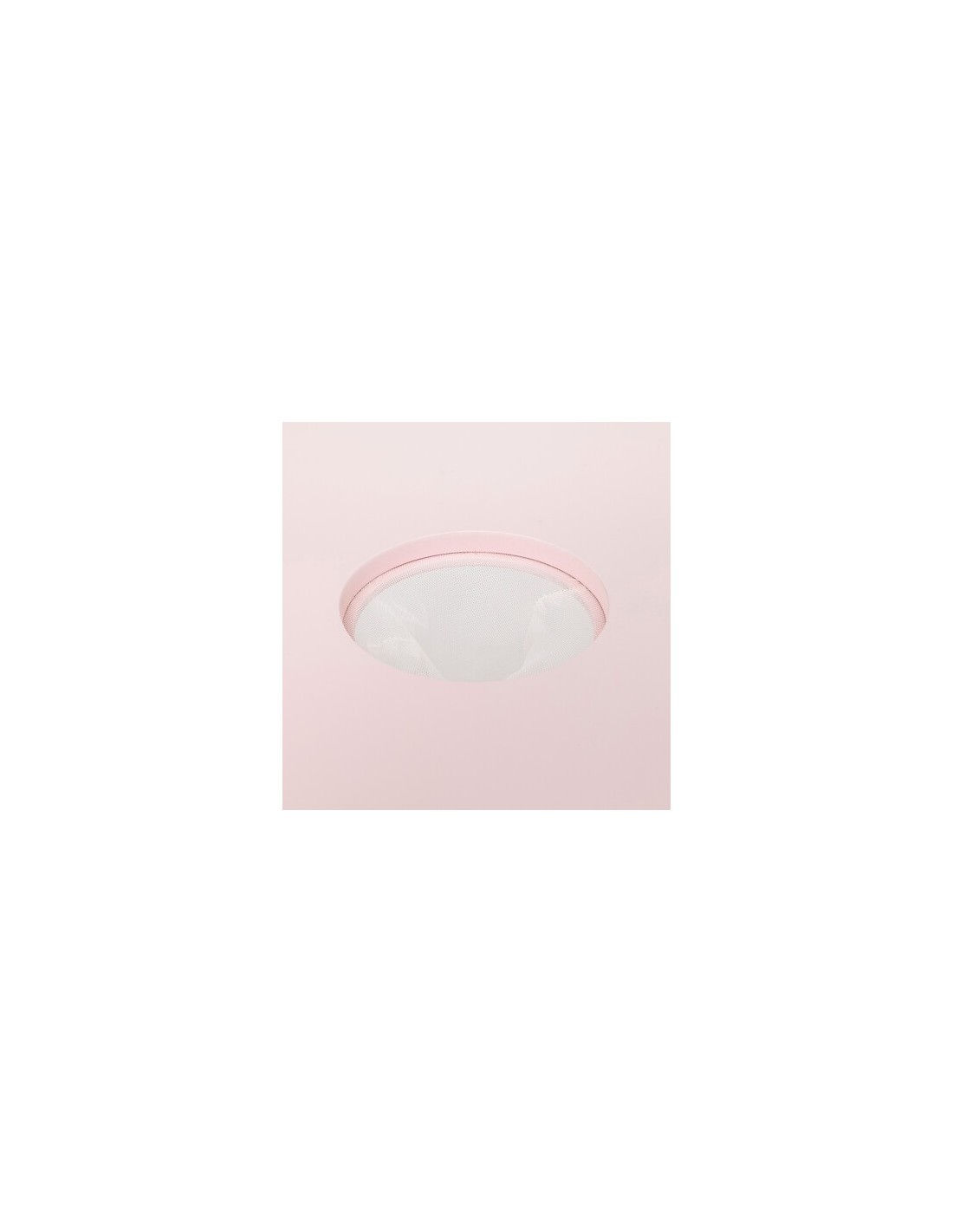 Tavolo Dolce Fiore, rosa, 51x51x40 cm, legno MDF e pino, con vano portaoggetti