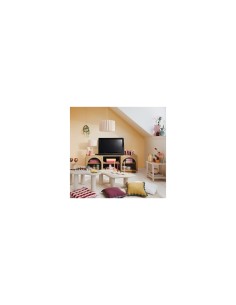 Pianta artificiale sospesa, vaso ceramica assortito, Chéri, H. 40 cm, 19,5 x 9 x 52 cm 2