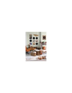 Poltrona bouclé, Liora, avorio, legno FSC, 61,4x75,5x76 cm, stile moderno