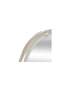 Specchio, ovale, cromato, Micaela, 55x35 cm, ATMOSPHERA