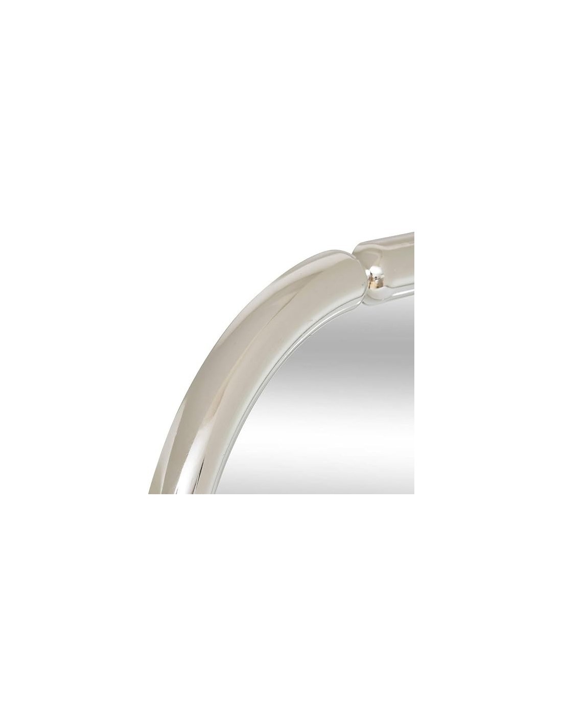 Specchio, ovale, cromato, Micaela, 55x35 cm, ATMOSPHERA