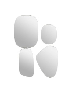 Specchio, plastica, Roman, 30x1.2x40 cm, set x4, ATMOSPHERA