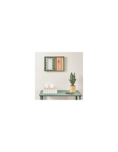 Scatola Portachiavi, Chéri, L. 20 x P. 6,6 x H. 30 cm, MDF E1, Vetro, Multicolore