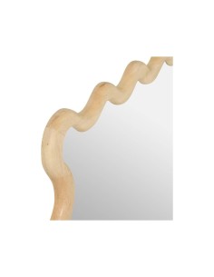 Specchio, a onda, legno, Brooke, 62x48 cm, ATMOSPHERA CREATEUR D'INTERIEUR