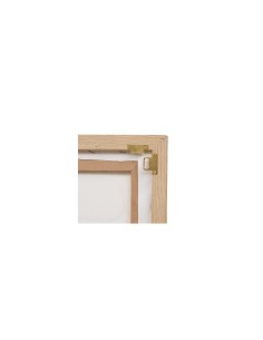 Tela, 3D, Aladji, verde, 60x80 cm, rilievo decorativo, posa verticale/orizzontale