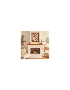 Tela, 3D, Castille, verde kaki, 60x80 cm, rilievo decorativo, montaggio verticale/orizzontale 2