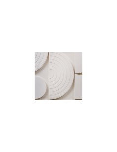 Tela, 3D, Cataline, bianca, 60x60 cm, rilievo moderno, collezione Modern Flow