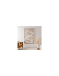 Tela, dipinta, incorniciata, Krisna, 150x100 cm, beige, acrilico, tela texturizzata 2
