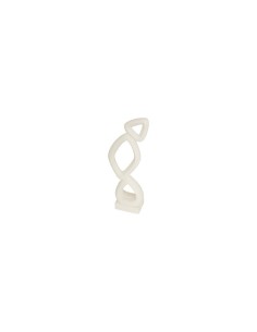 Decorazione da Appoggio Wonj, Magnesia, Bianca, L 26 cm, P 13,3 cm, H 68,5 cm 2