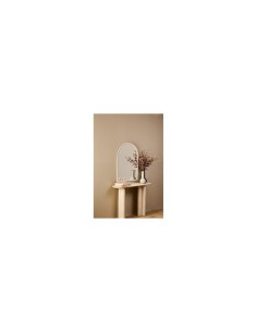 Specchio ad arco Calypso, L. 65,8 cm, P. 1,6 cm, A. 95,8 cm, plastica grigia 2