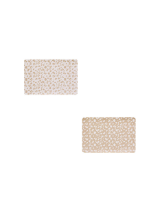 Tovaglietta Leopardi, 45 x 30 cm, PU, Blanc, Moka, Assortita