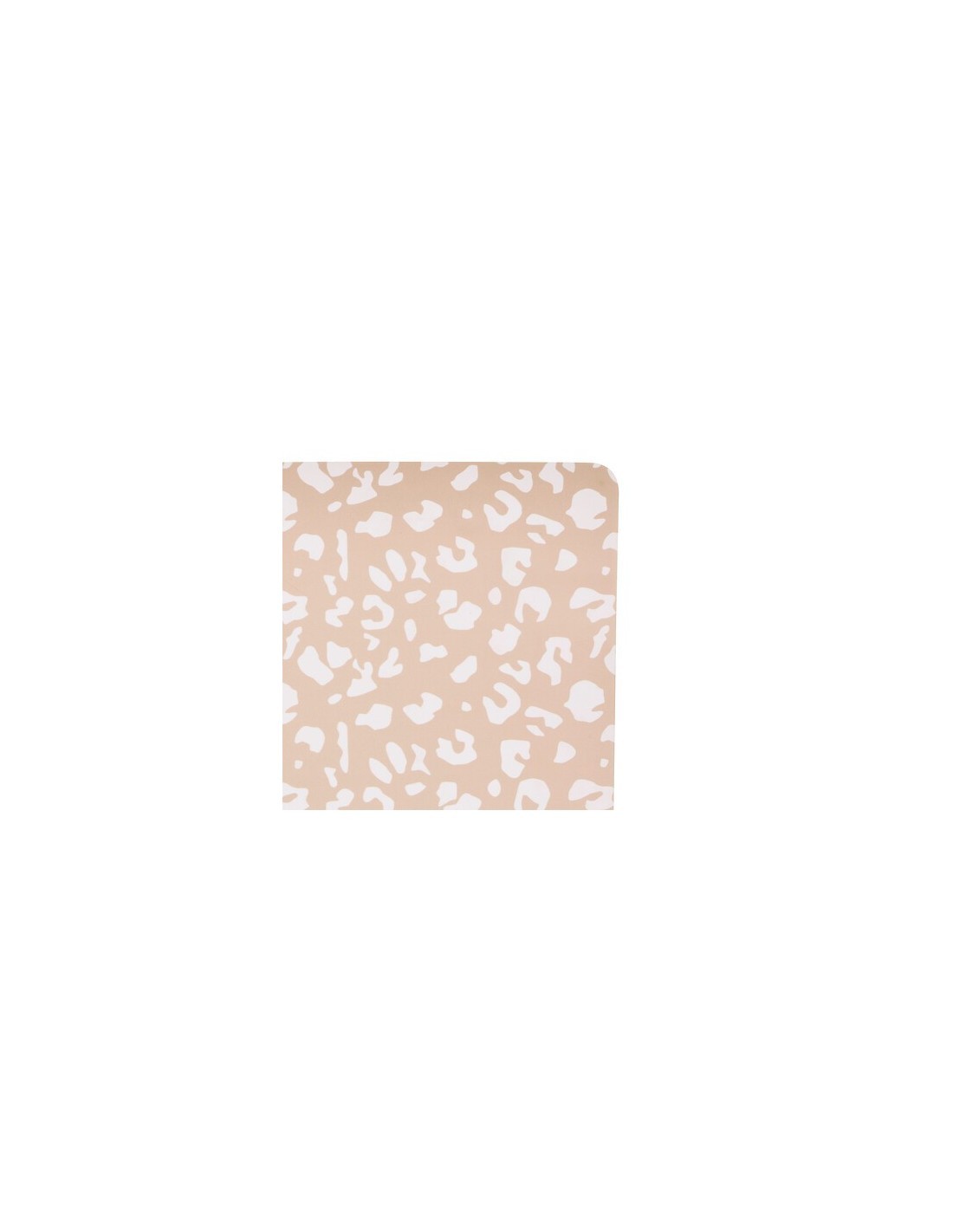 Tovaglietta Leopardi, 45 x 30 cm, PU, Blanc, Moka, Assortita